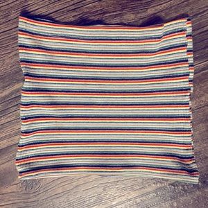 Brandy Melville rainbow tube top size small